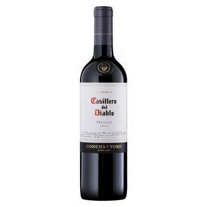 Vinho Chileno Tinto Seco Reserva Casillero Del Diablo Merlot 750ml