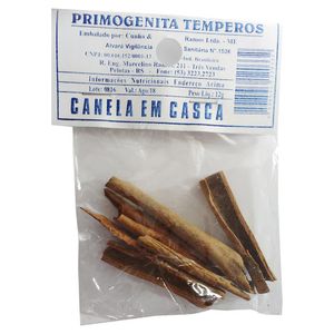 Condimento Primogenita Canela Casca 12g