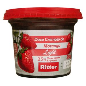 Doce Fruta Ritter Morango Light 380g