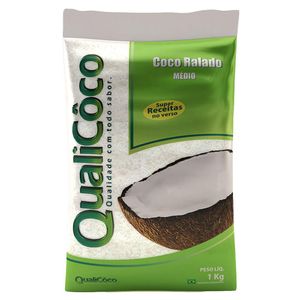 Coco Ralado Qualicôco Médio 1,010kg