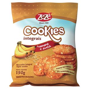 Cookie Zezé Integral Banana Aveia 150g