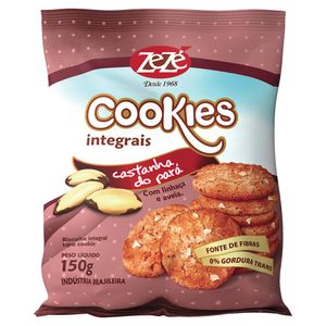 Cookie Zezé Integral Castanha Pará 150g