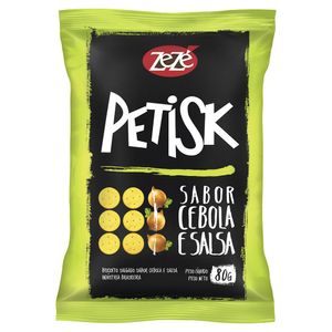 Biscoito Zezé Petisk 80g Cebola Salsa