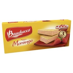 Wafer Bauducco Sabor Morango 140g