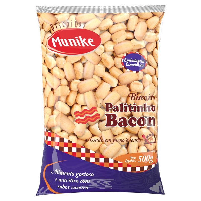 BISC-MUNIKE-PALITINHO-BACON-500G