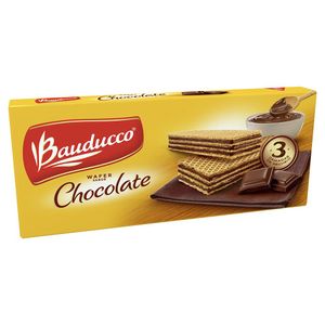 Wafer Bauducco Sabor Chocolate 140g