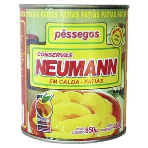 Pêssego Neumann Fatias 450g