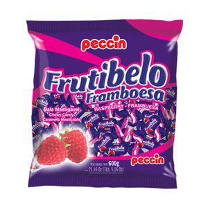 Bala Peccin Frutibelo Framboesa 600g