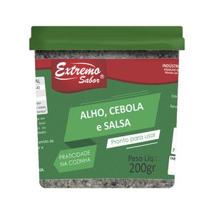 Alho,Cebola E Salsa Extremo Sabor 200g