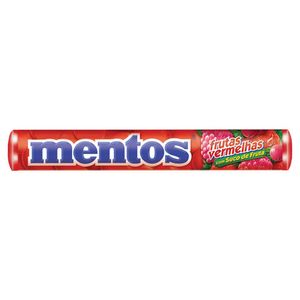 Confeito Mastigável Mentos Frutas Vermelhas 37,5g