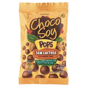 Chocolate Choco Soy Pop Sem Lactose Tradicional 40g