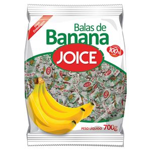 Bala Joice Banana Pacote 700g