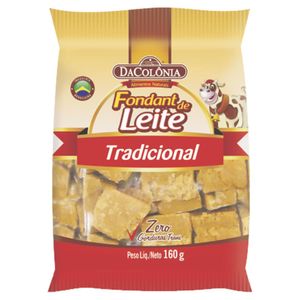 Rapadura Dacolônia Leite Fondant Tradicional 160g