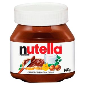 Doce Nutella Creme De Avelã 140g