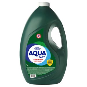 Água Sanitária Aquafast Verde 5l