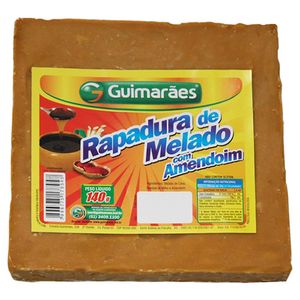 Rapadura Guimarães Melado Com Amendoim 140g