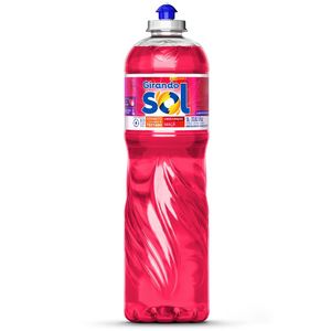 Detergente Líquido Girando Sol Maçã 1l