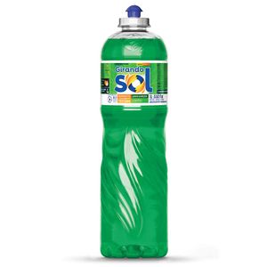 Detergente Líquido Girando Sol Limão 1l