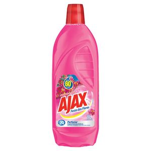 Limpador Ajax Festa Das Flores Bouquet De Flores 1l