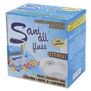 Desodorizador Sani All Com Suporte Citrus 35g