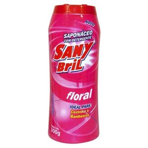 Saponáceo Sany Bril Pó 300g Floral