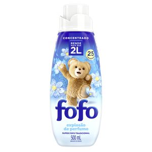 Amaciante De Roupas Fofo Concentrado Tradicional 500ml