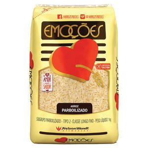 Arroz Emoções Tipo 2 Parboilizado 1kg