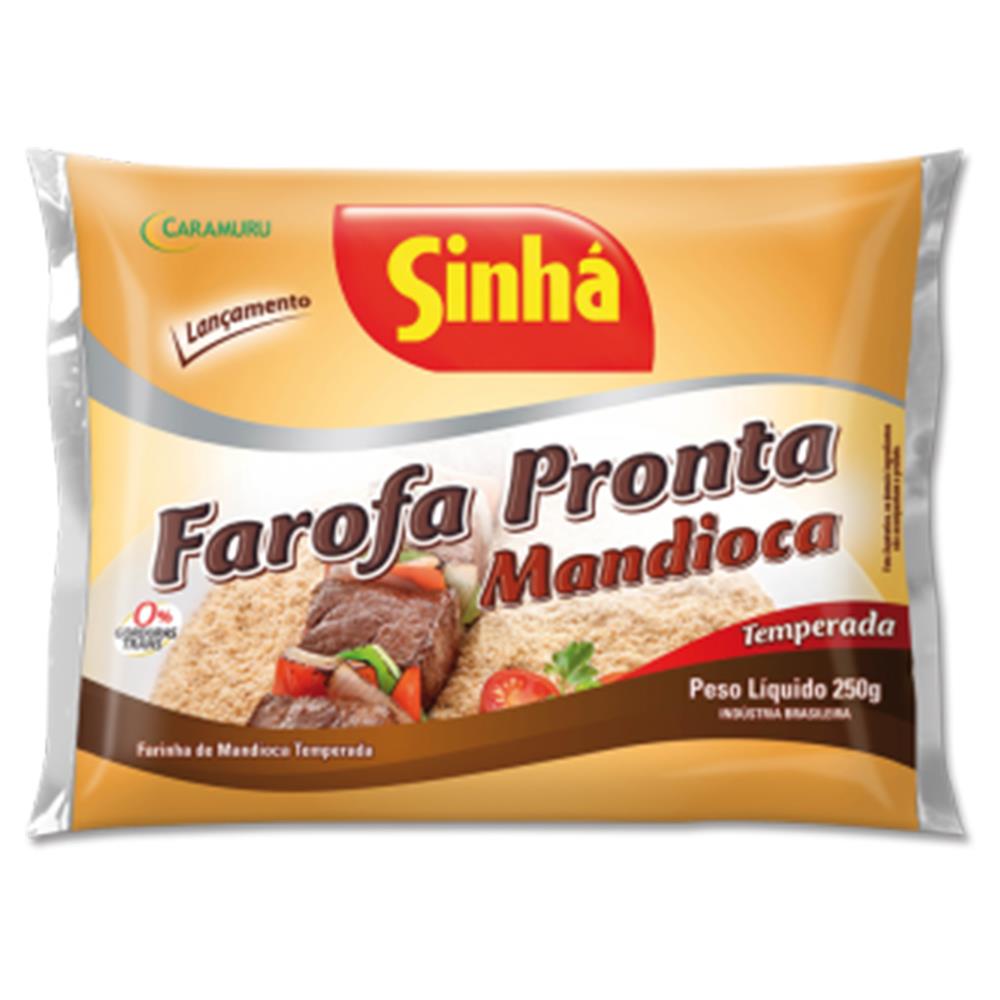 Farofa Pronta Sinhá Mandioca 250g