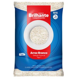 Arroz Brilhante Tipo 1 Branco 5kg