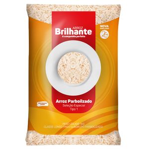 Arroz Brilhante Tipo 1 Parboilizado 1kg