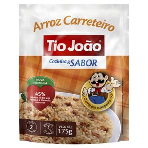 Arroz Tio João Cozinha & Sabor 175g Carreiteiro