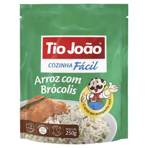 Arroz Tio João Cozinha Fácil 250g Com Brócolis