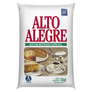 Açúcar Refinado Alto Alegre 1kg