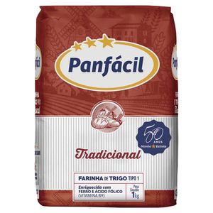 Farinha De Trigo Panfácil 1kg