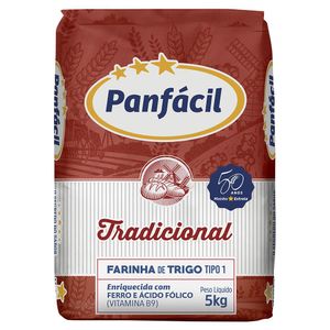 Farinha De Trigo Panfácil 5kg