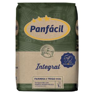 Farinha De Trigo Panfácil Integral 1kg