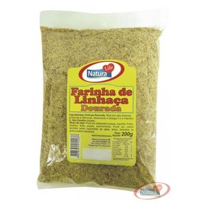 Farinha De Linhaça Kinatural Dourada 200g