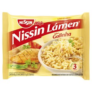 Macarrão Instantâneo Nissin Galinha 85g