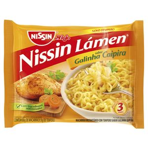 Macarrão Instantâneo Nissin Galinha Caipira 85g