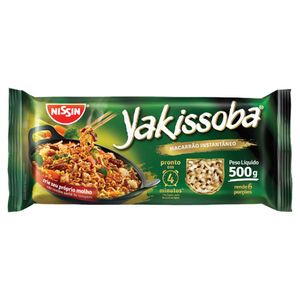 Macarrão Instantâneo Nissin Yakissoba 500g