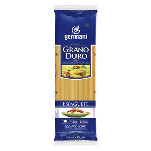 Massa Germani Grano Duro Espaguete 500g