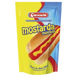 Mostarda Calcutá Sachê 200g