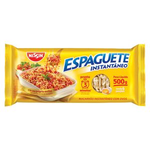 Macarrão Instantâneo Nissin Espaguete T3 500g