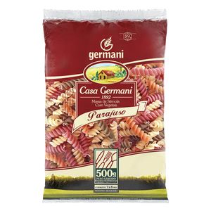 Massa Germani Parafuso Vegatais 500g