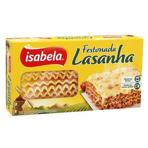 Massa Lasanha Isabela Festonada 500g