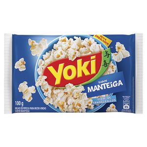 Pipoca Para Micro Yoki Manteiga 100g