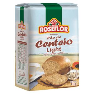 Mistura Roseflor Pão Light 1kg Centeio