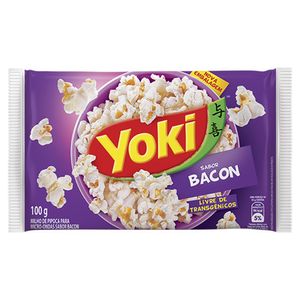 Pipoca Micro Yoki Bacon 100g