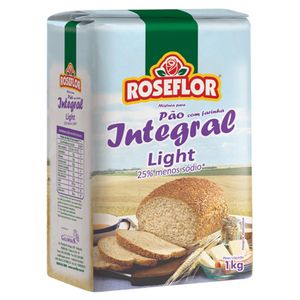 Mistura Roseflor Pão Light 1kg Integral