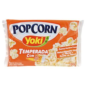 Pipoca Para Micro-Ondas Yoki Toque De Chef 100g